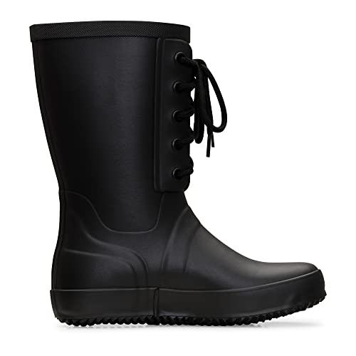 viking Damen Retro Logg Gummistiefel, Schwarz, 41 EU