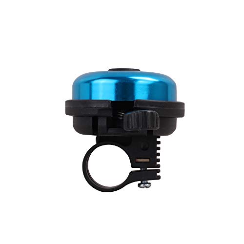Image of MINI-FACTORY Bike Bell for Adults Kids, Loud Crisp Clear Sound Bicycle Bell for Outdoor Cycling Safe Ring Horn Cycling Accessories (Left-Hand Use)
