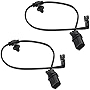 A-Premium Disc Brake Pad Wear Sensors Compatible with Audi A4 allroad A5/A8 Quattro RS5 RS7 S5 Sportback Q7 RS Q8 Rear Side 2-PC Set