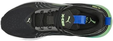 PUMA X-Cell Action, Puma Preto/Cinza Escuro Frio/Limão