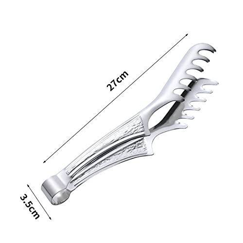 Kochzange Küchenzange zum Braten, Kochen, Brot, Buffet, Größe: 27 * 3,5 cm, einfach und praktisch