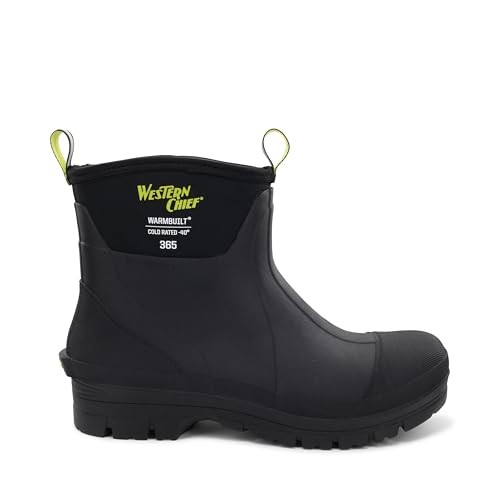Image of Western Chief Unisex 365 Neoprene Cold Weather Boots for Men and Women | Waterproof rubber with insulated lining, anti-slip outsole, comfort insole, ankle, mid and tall snow boot for outdoor wear