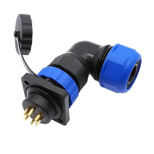 Conector SP20 de 12 pines y codo de 90° para proteger sus cables 2