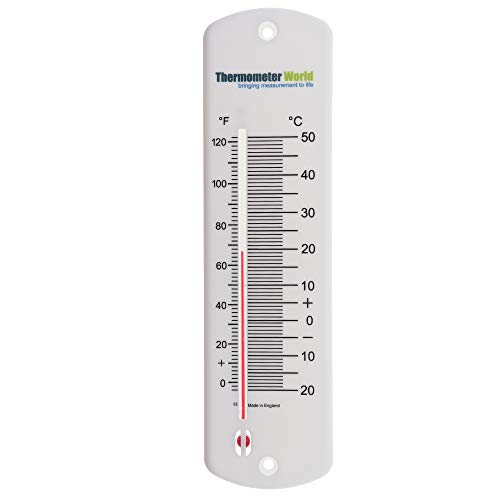 Large Wall Thermometer Garden Greenhouse Home Office Room Use Indoor or Outdoor