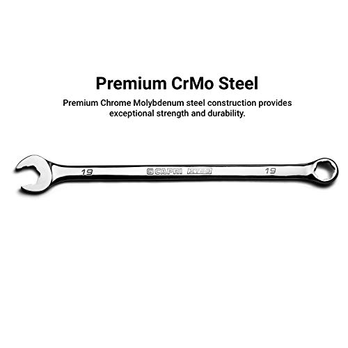Image of Capri Tools 1 /2 in. WaveDrive Pro Combination Wrench for Regular and Rounded Bolts