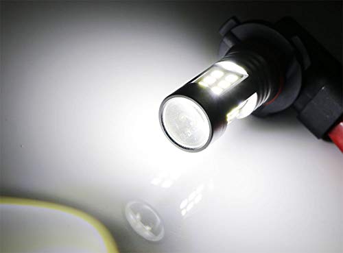 Ijdmtoy (2) Super Bright Top Projector 21-Smd 9005 Led Bulbs Compatible With 2013-Up Scion Fr-S High Beam Daytime Running Lights #TOP2