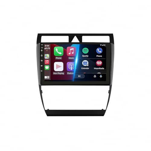 Navegación GPS Audi A6 para sustituir radio antigua por Carplay inalámbrico y manos libres