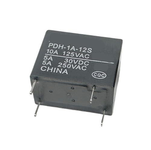 Relais 4 broches PDH-1A-12S basse consommation 12V pour commutation 5A
