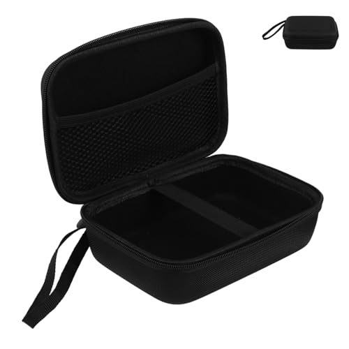 VANZACK Durable Portable Microphone Storage Case for Recorders Cables Accessories Lightweight Multi Functional Organizer for Conferences Interviews and Study Notes Electronic Bag