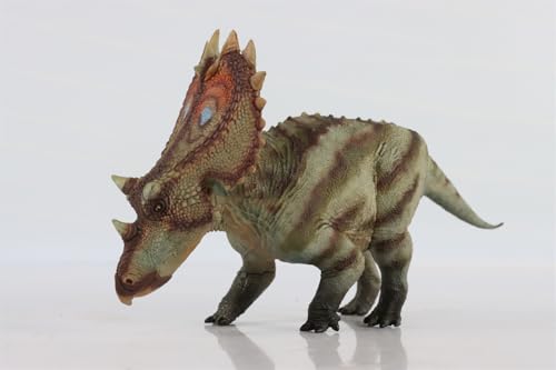 Utahceratops modèle dinosaure à l'échelle 1:35 figurine de collection verte AMITD