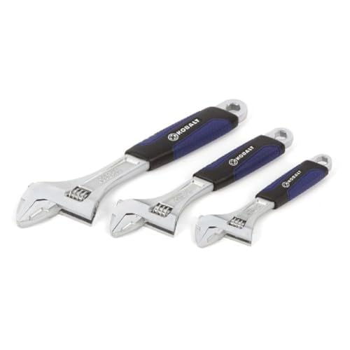 Kobalt 3-piece Adjustable Wrench Set