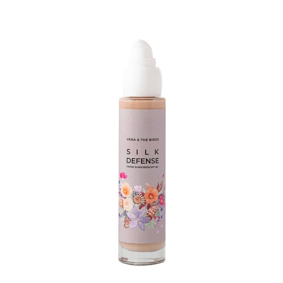 Silk Defense Tinted Sunscreen SPF 40+ | Protector solar con velo de color| Pieles sensibles | Vegano...