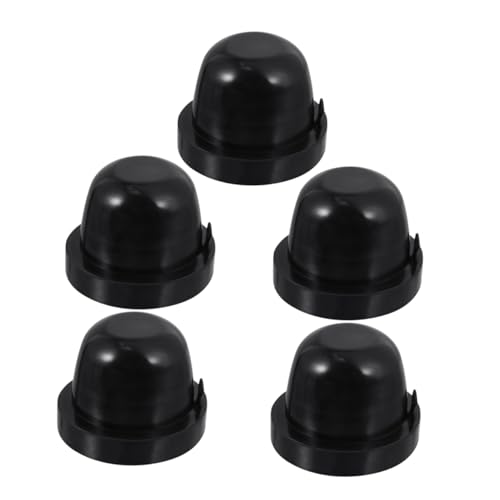 SOESFOUFU 5Pcs Car Headlight Cover Rubber Auto Headlight Sealant Photosensitive Dust Protector for Enhanced Durability and Easy Installation