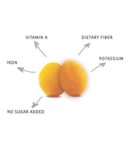 Gramas Dried Turkish Apricots, Vegan, Gluten-Free, Healthy Snack, Non-GMO, No Added Sugar, Kosher (2 lbs.)