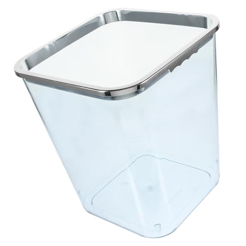 Poubelle transparente 15l pour cuisine et salle de bain