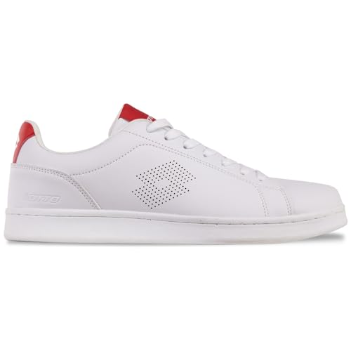 Lotto Código de Estilo: 2400210U Burgas Unisex, Color Rojo Blanco., 42 EU