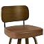 Brown/Wood Back