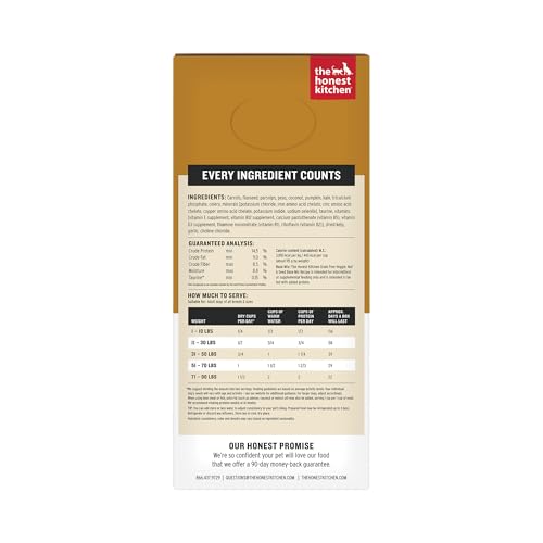 Image of The Honest Kitchen Human Grade Dehydrated Dog Food, Grain Free Veggie, Nut & Seed Base Mix for Dogs - 7lb (Makes 12;bs)