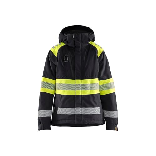 Veste d'hiver Haute Visibilité Femme BLÅKLÄDER coupe vent de chantier femme