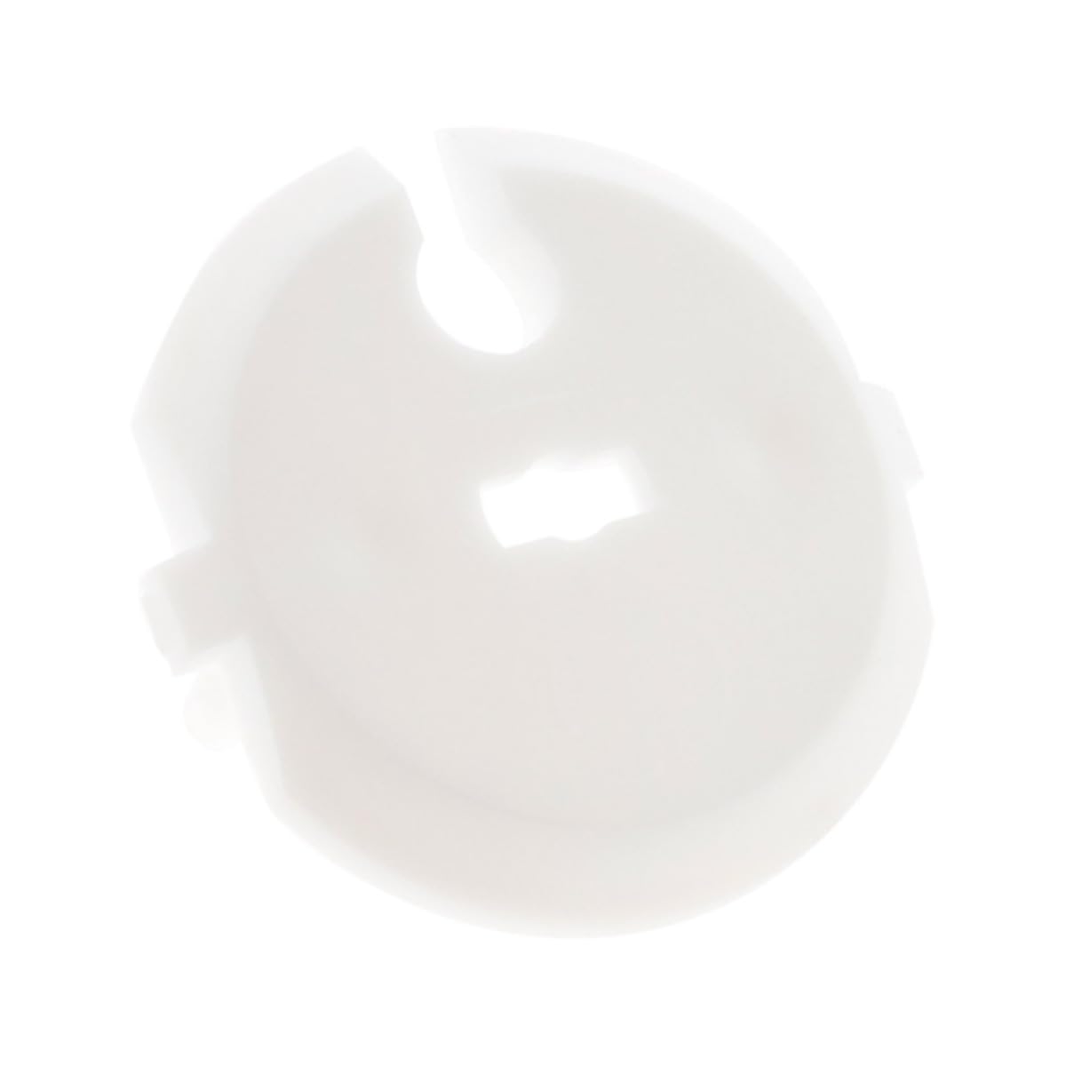 Zenitech Lot de 3 Caches Prises 2P+T Blanc avec Clef