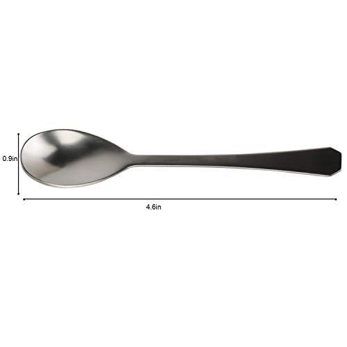 Stainless Steel Egg Spoons Egg Scoop For Hard Soft Boiled Egg Soft Boiled Egg Tool Set Stainless Steel Teaspoon Iced Tea Spoon,Coffee Spoon,Ice Cream Spoon #TOP1