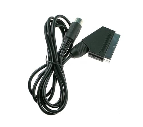 Scart RGB de 1,8 m con pin V for Pal, Sega, Mega Drive 1, MD1, Sega Genesis 1