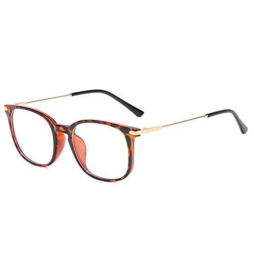 Lechnical LG8815 Blue Light Blocking Óculos Frame Light Plastic & Metal Eyeglasses Frame para homem