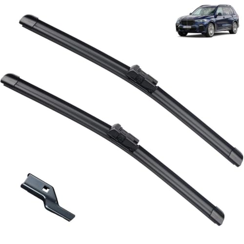 Balais d'essuie-glace avant pour BMW X7 G07 2018-2022 de dimensions 26 et 20 pouces