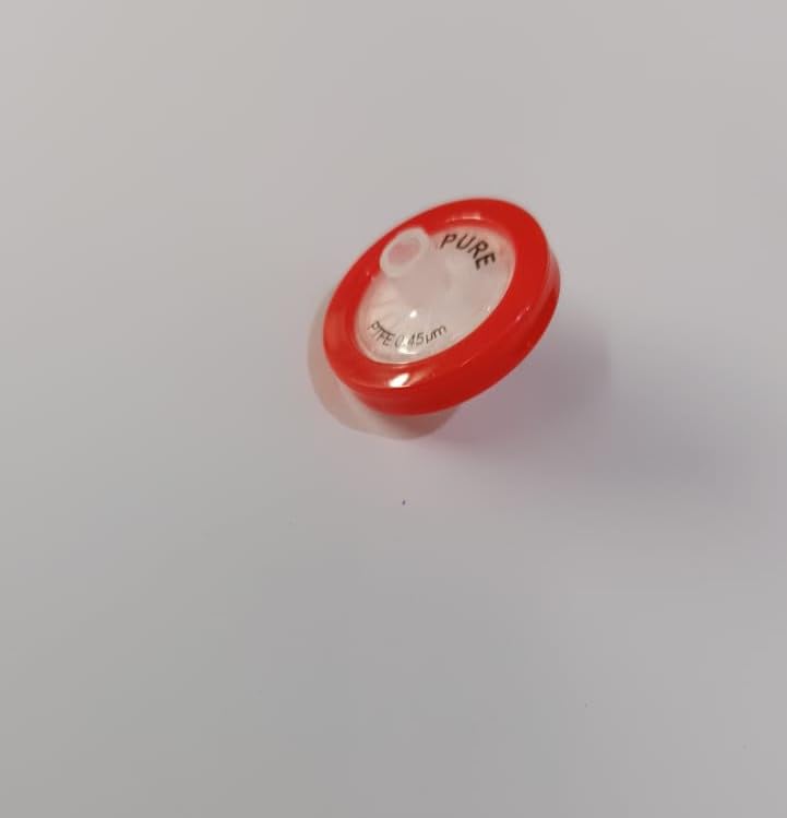 RASAYAN Syringe Filters PTFE Membrane Diameter 25mm, Pore Size 0.45μm Diameter, Pack of 100-image-40