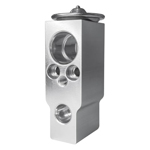 QQWD A/C Expansion Valve for Car, High and Low Temperature Resistant Steam Engine Cooling Valve A/C System Accessories, Throttling and Pressure Reducing Expansion Valve, Universal for Most Cars