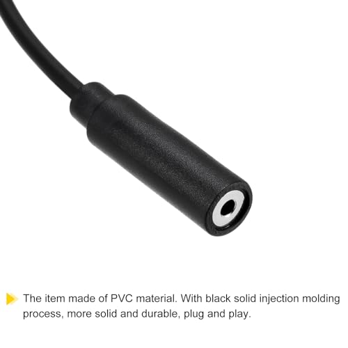Cable de audio jack hembra 2.5mm a cable pelado 0.25m pack 4 miniatura 4