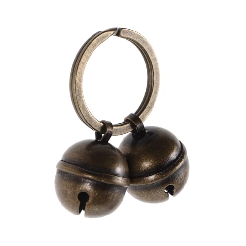 HAPINARY 1 Set Decorative Pet Collar Bells Multi Function Metal Bells for Dogs Cats Versatile Hanging Accessories for Pet Sturdy Reliable for All