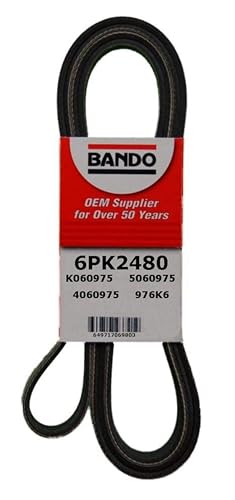 Image of Bando USA 6PK2480 OEM Quality Serpentine Belt