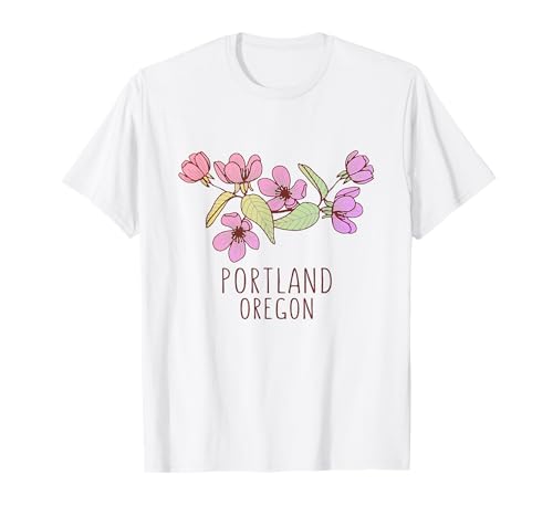 Flores silvestres de Portland Oregon | Portland OR Camiseta