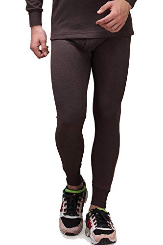 Image of Alfa Men's High Neck Full Sleeves Thermal Set Top and Lower | Winter Inner Wear Set
