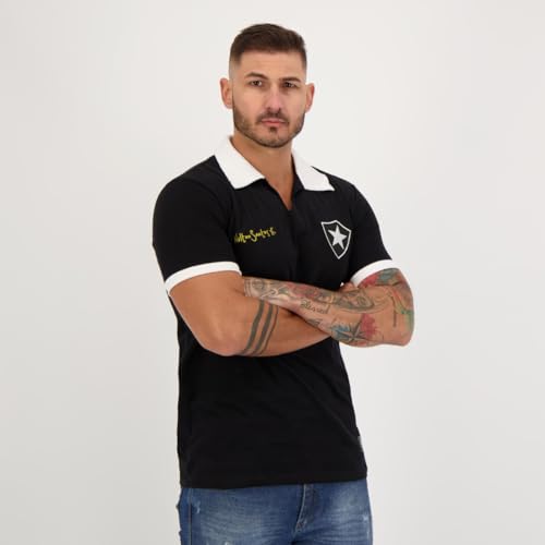 RetrôMania Camisa Masculina Botafogo 1962 Nilton Santos