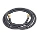 Gas Welding Hose with G1/4 Fitting, TIG Welding Hose, 2 Meter Argon Arc Welding Hose for TIG MIG Welders, Rubber Torch Hose Compatible with Argon Helium Gas, Universal for Welding