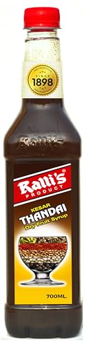 Ralli's Thandai Syrup 700ml: Authentic Blend for Festive Beverages & Desserts