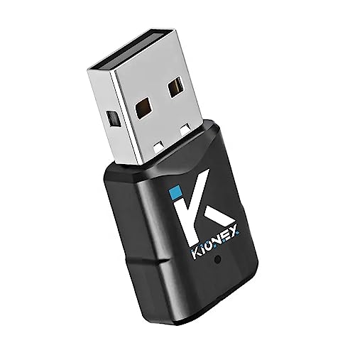 Kionex Gaming Bluetooth Audio Only Transmitter, Easily Connect to PS5, PS4, PC - Adapter PlayStation 5 - works with headphones & speakers - ps5 bluetooth adapter (EXCLUDING XBOX X & TV)