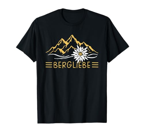 Bergliebe Wander Design als Wanderzubehör für die Berge T-Shirt