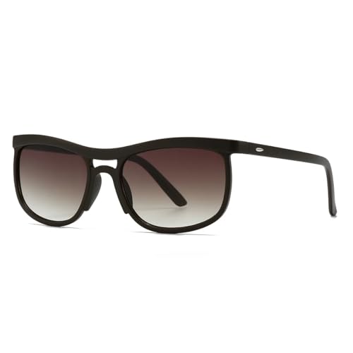 Lunettes de soleil rectangulaires unisexes pour éviter la fatigue oculaire