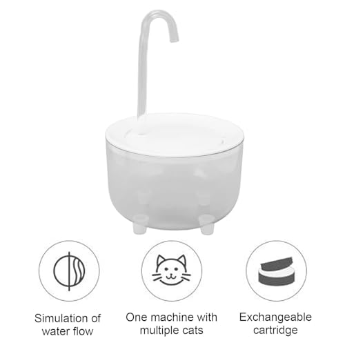 Dispensador de agua para gatos PANKERS con bomba silenciosa miniatura 3