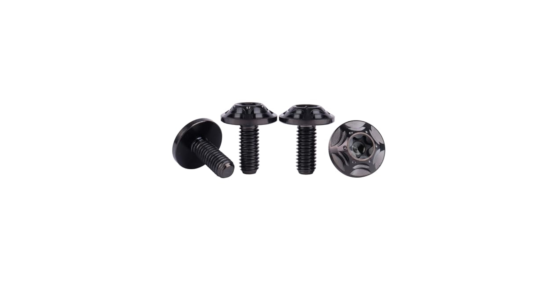 UHDFBDHF Titanium Bolt M6 Torx Head T40 Screws for Bicycle