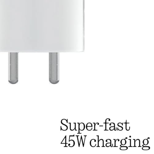 Image of Original 45W USB-C Power Adapter | Fast Charger Compatible with Nothing (2a), (3a), Nothing 1, Nothing 2, Tablets, Laptops & USB-C Devices