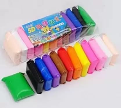 Eclet (Pack of 12) Air Dry Clay, Colorful Children Soft Clay, Creative Art Crafts, Gifts for Kids-Multi Color. Non-Toxic Modeling Magic Fluffy Foam Bouncing Clay Putty Kit for Kids with Tools .110 (B0CJ7GFWDX) Amazon Price History, Amazon Price Tracker
