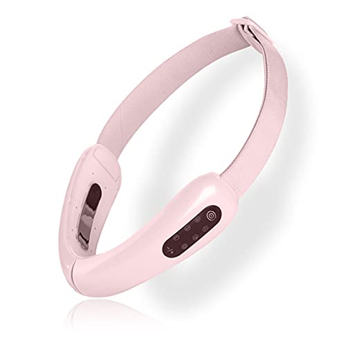 Raffermissement du visage au quotidien avec le masseur de vibration rose compact