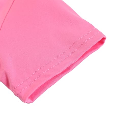Image of Easter Toddler Girls T-Shirts Bunny Short Sleeve Shirts Kids T Shirts Cotton Girls Summer Tops T-Shirts 3-8Y