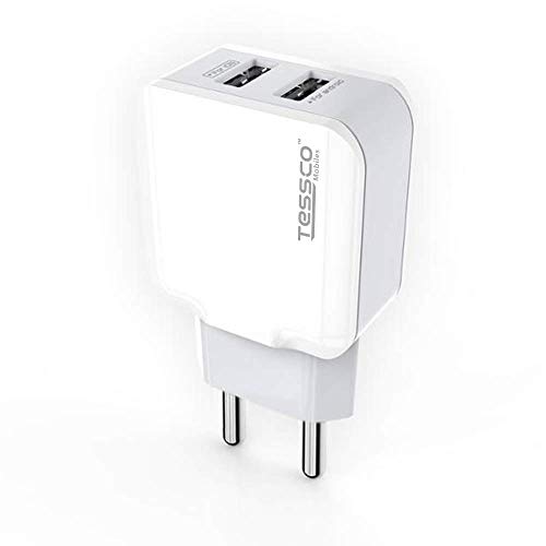 Image of (Tessco BC-204) USB Charger (Dual USB) 2.4A Android (V8)