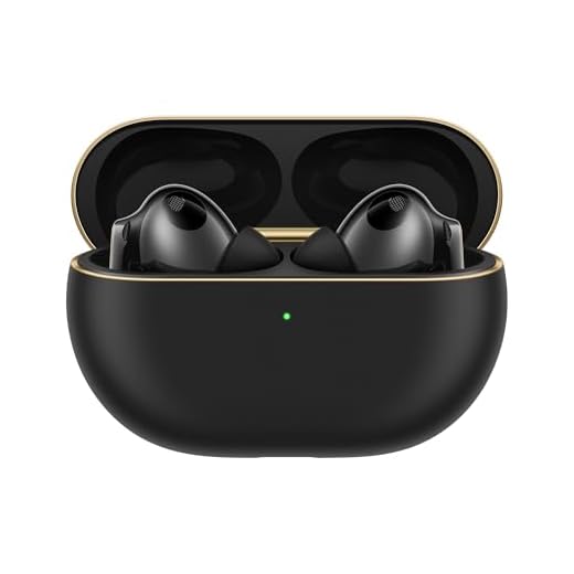 Fone de Ouvido Sem Fio, HUAWEI FreeBuds Pro 4, Som de Alta Fidelidade com Driver Duplo, Chamadas Estáveis ​​e Nítidas, ANC Dinâmico Inteligente, Preto