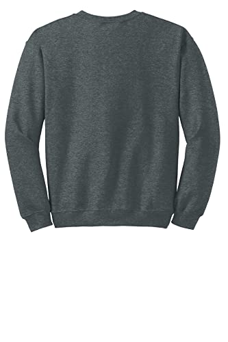 Image of Gildan Men's Cotton Spandex Polyester Blend Crew Neck Sweatshirt